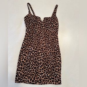 Cheetah Mini Dress
